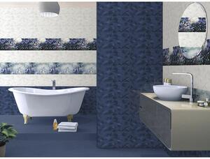 Faianță baie / bucătărie 79 Blue 3D rectificată 30x60 cm