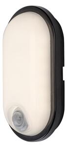Rabalux 77231 - LED plafonieră de exterior cu senzor HORT2 15W/230V IP65 neagră