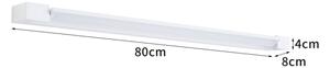 BRILAGI - LED Aplică de perete pentru exterior AQUA LINE LED/20W/230V 80 cm IP44 albă