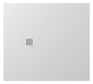 Polysan Polysan, cadita de dus TRENECA din marmura turnata cu posibilitate de reglare a dimensiunii 100x90cm, alb mat, 84306.11