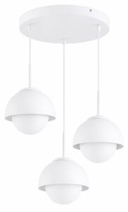 BRILAGI - Candelabru suspendat pe sârmă COSMO 3xE27/60W/230V alb/auriu