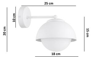 BRILAGI - Lampă de perete COSMO 1xE27/60W/230V albă/aurie