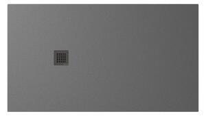 Polysan Polysan, cadita de dus TRENECA din marmura turnata cu posibilitate de reglare a dimensiunii 160x90cm, gri mat, 84311.31