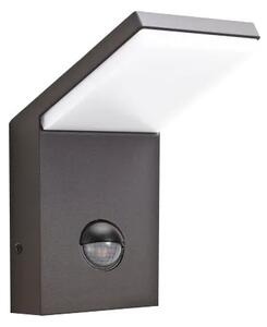 Ideal Lux - Corp de iluminat LED pentru exterior cu senzor STYLE LED/9W/230V CRI 90 IP54 antracit