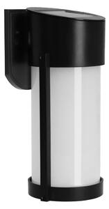 LED Lampă de perete solară LED/3,7V 300 mAh IP44 neagră