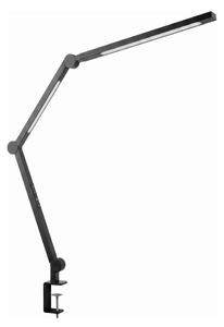 Lampă de birou flexibilă cu clemă, tactilă și dimabilă, LED/12W/230V, neagră