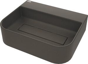 Deante Arnika, lavoar blat granit 505x405x135 mm, antracit, DEA-CQA_TU5S