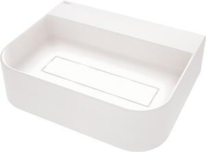 Deante Arnika, lavoar blat granit 505x405x135 mm, alb mat, DEA-CQA_AU5S