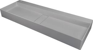 Deante Blur, lavoar blat granit 1000x400x120 mm, gri metalic, DEA-CQB_SU1S