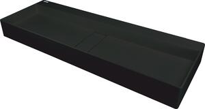 Deante Blur, lavoar blat granit 1000x400x120 mm, negru, DEA-CQB_NU1S