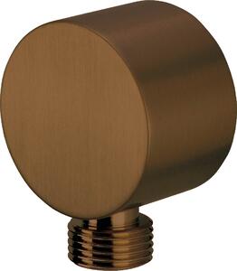 Deante Cascada, racord rotund pentru furtun de duș 1/2", bronz, DEA-NAC_C54K