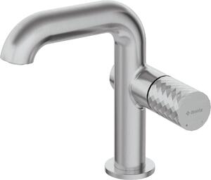 Deante Silia Hexa, baterie lavoar h-170, otel periat, DEA-BHS_F24M