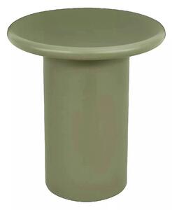 Măsuță cafea TIP, verde olive mat/verde olive, metal/MDF, 45x45x40 cm