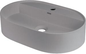 Deante Silia, lavoar blat granit 550x350x125 mm, gri metalic, DEA-CQS_SU6B