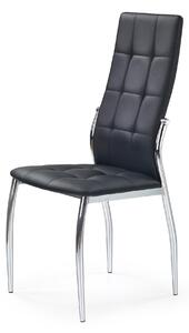 Scaun picioare cromate K209, negru, 42X42X100 CM