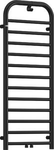 Deante Silia, calorifer baie 500x1210 mm, 458W, negru mat, DEA-AGI_NG41