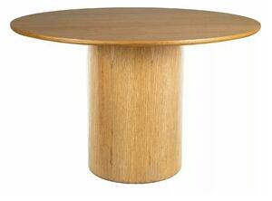Masă RONDO, stejar, furnir/MDF, Ø120x76 cm