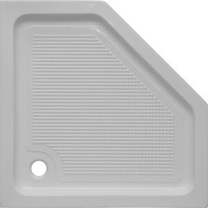 Cădiță de duș pentagonală Belform Cubo 90x90x15 cm acril alb 27CB0036