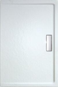Cădiță de duș dreptunghiulară slim Belform Celesta 80x120x4 cm acril alb 27CD2011