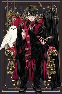 Poster de artă Harry Potter - Anime style, (26.7 x 40 cm)