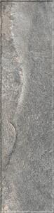 Gresie portelanata Kai Ceramics Santana mix antracit, gri inchis mat, dreptunghiulara, 15,5 x 60,5 cm