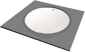 Deante Alpina, chiuveta ceramica subtop, alb, DEA-CGA_6U5U