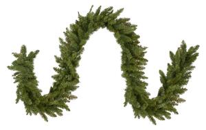 Ghirlanda decorativa din brad artificial, Molid Scandinav, lungime 5.4 m, verde natural, aspect bogat