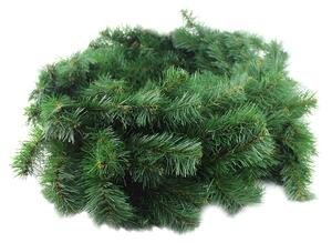 Ghirlanda decorativa Luxury Pine din crengi de brad artificial, lungime 5.4 m, ace 3D, decor Craciun