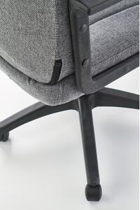 Scaune birou material textil gri RINO, 61X63X112/122 cm