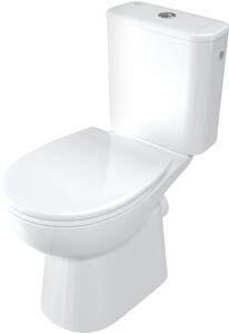Deante Deante, Combinație WC 635x350x755 mm + capac WC, alb lucios, DEA-CDFD6RPS