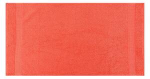 Set 4 prosoape de baie 801, rosu, bumbac 100%, 70x140 cm