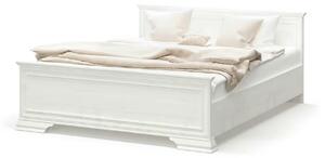Pat dormitor clasic IRYS 160x200, pin alb anderson, PAL laminat