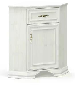 Comoda pin alb anderson IRYS, PAL laminat, 59x59x89 cm