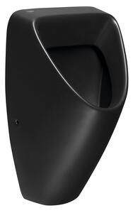 Bruckner Bruckner, pisoar ceramic SCHWARN BLACK, admisie spate, deșeuri spate, negru, 201.701.6