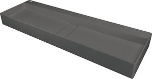 Deante Blur, lavoar blat granit 1200x400x120 mm, antracit metalic, DEA-CQB_TU2S