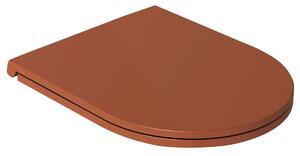 Isvea Isvea, Capac WC INFINITY SLIM, închidere silențioasă, deschidere ușoară, teracotă, 40KF0548I