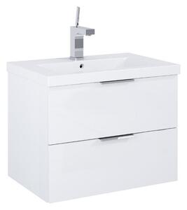 Elita Look, mobilier lavoar 59.6x53x39.7 cm 2S PDW, alb lucios, ELT-167217S
