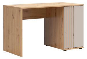 Birou tineret modern BREVAS, stejar artisan/casmir, PAL, 120x60x77 cm