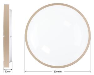 Brilagi - Corp de iluminat LED reglabil GLASS POOL DOUBLE LED/60W/230V 50 cm bej + telecomandă