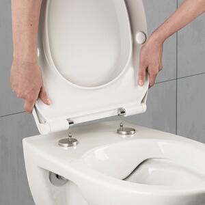 Capac WC alb Cornat 43.6x36.4 cm