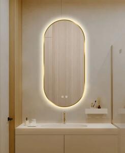 Oglindă LED R&T Rama Auriu 50/80