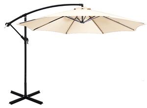 Umbrela de soare suspendata 2,7 m-crem