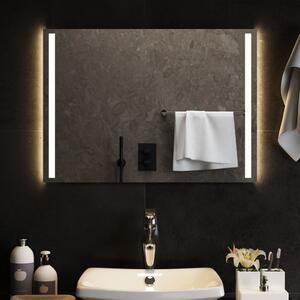 Oglindă de baie cu LED, 70x50 cm