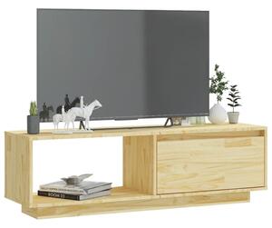 Comodă TV, 110x30x33,5 cm, lemn masiv de pin