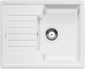 Blanco Zia 40 S, chiuveta silgranit 615x500x190 mm, 1 camera, alb, BLA-516922