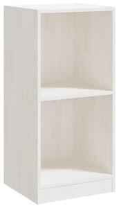 Dulap lateral, alb, 35,5x33,5x76 cm, lemn masiv de pin