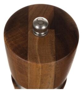 Rasnita sare si piper, mecanism ceramic, reglabila, capacitate 60 ml, set 2 bucati, lemn, 21x5,5 cm