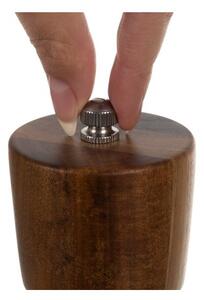 Rasnita sare si piper, mecanism ceramic, reglabila, capacitate 60 ml, set 2 bucati, lemn, 21x5,5 cm
