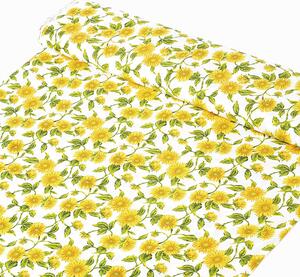 Goldea țesătură simona 100% bumbac - floarea soarelui 220 cm