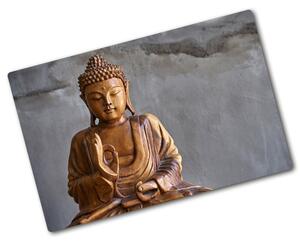 Tocător din sticlă buddha din lemn